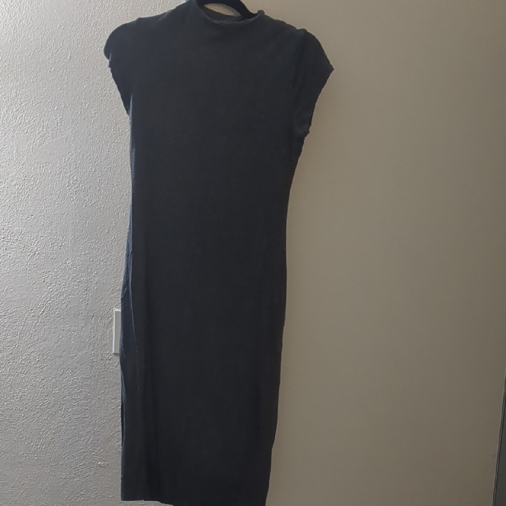 Stella Luce Grey Midi Dress